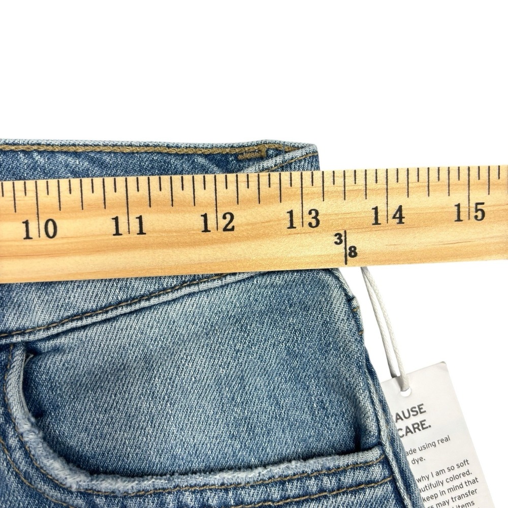 H By Hudson Sky Blue High Rise Women Jeans - Picture 12 of 14